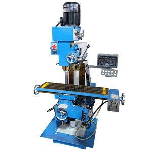 Vertical horizontal 3 axis digital readout ZX7550CW fresadora drilling and milling machines