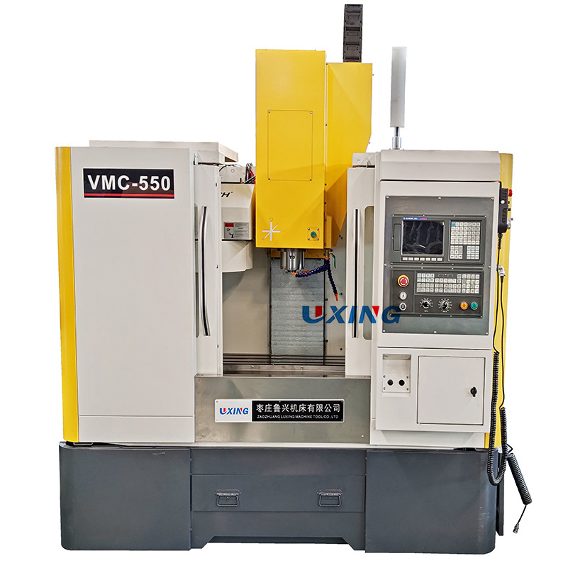 VMC550 cheap 3 axis cnc numerical control milling machine steel with automatic tool changer