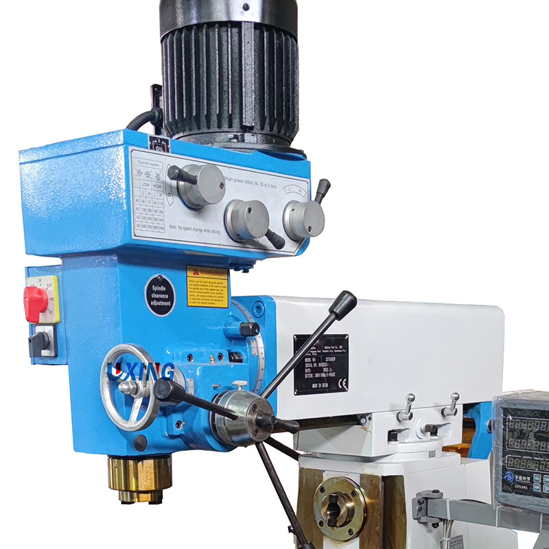 Vertical horizontal 3 axis digital readout ZX7550CW fresadora drilling and milling machines