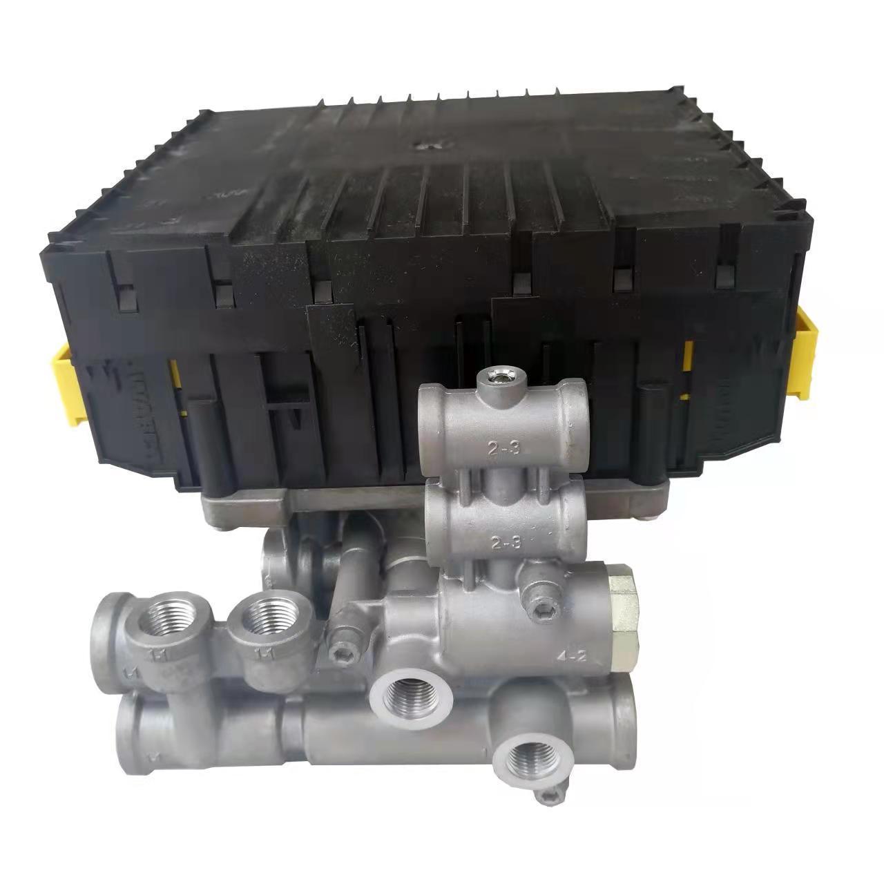 Mechanical  ABS three bridge synchronous emergency relay valve EBS brake for trailers and truck