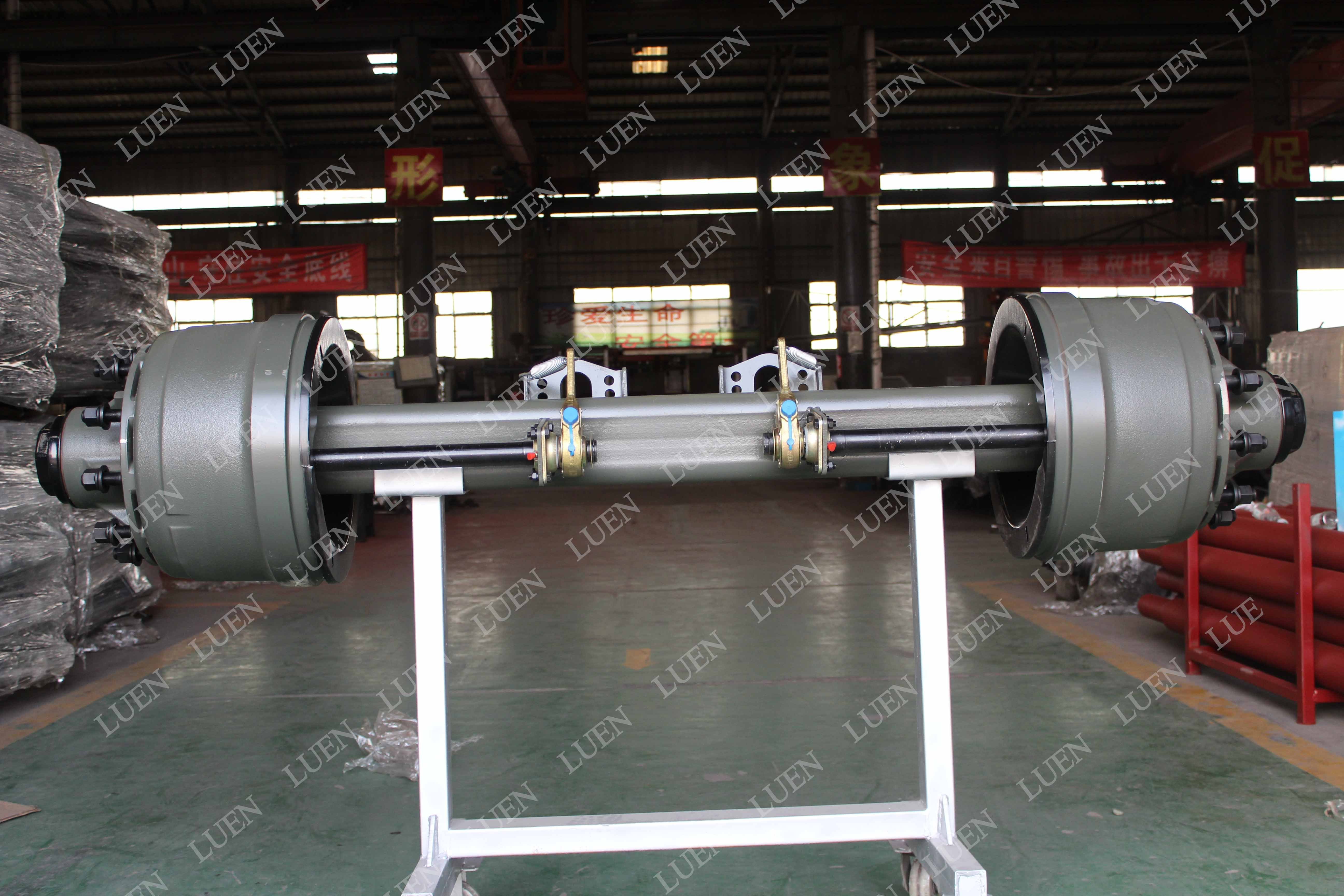 Hot Sale 13t 14t16t Fuwa American type Axle used For truck Semi Trailer