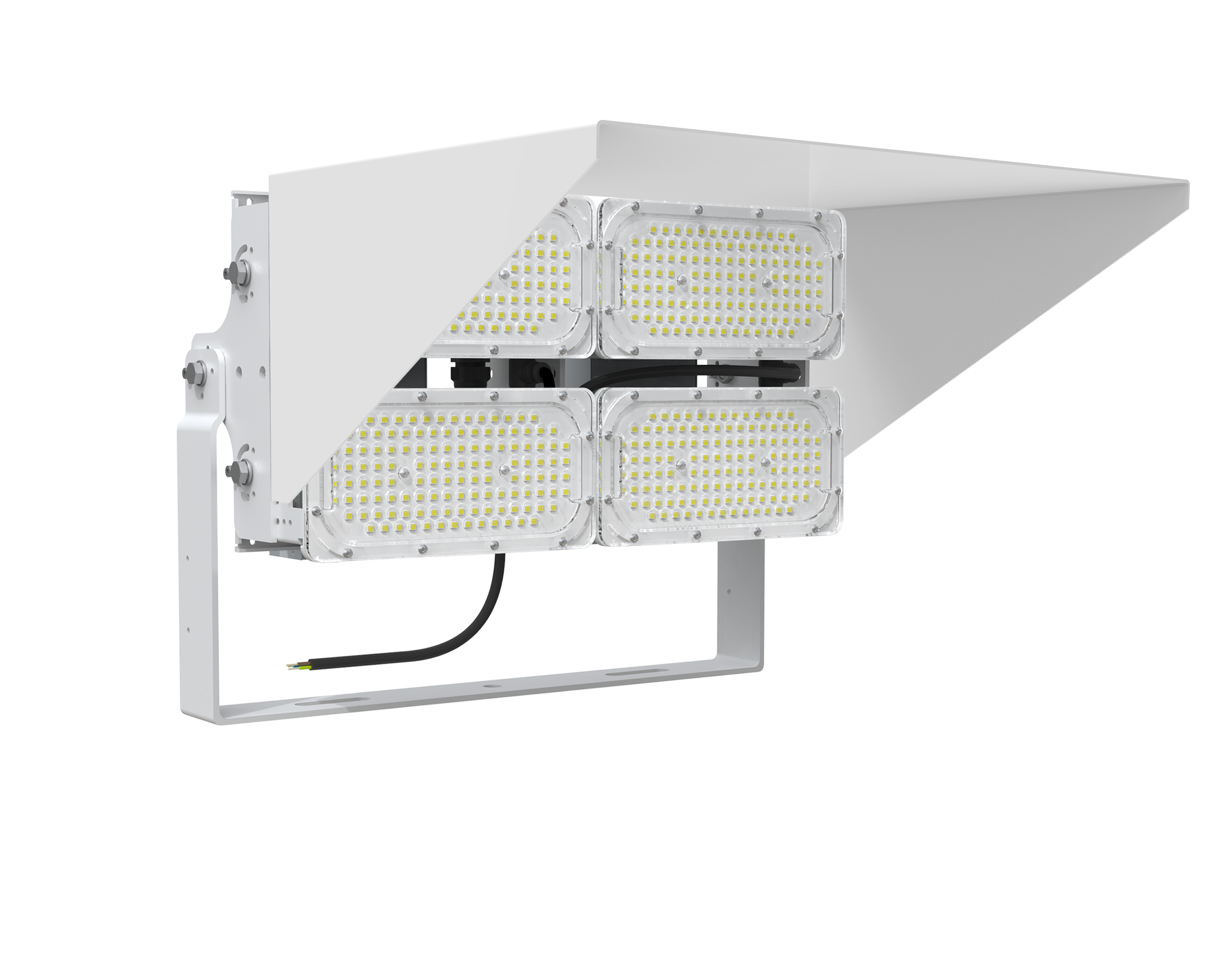 5 years warranty high bright floodlight outdoor security light module led flood light 400w with Laser pointer