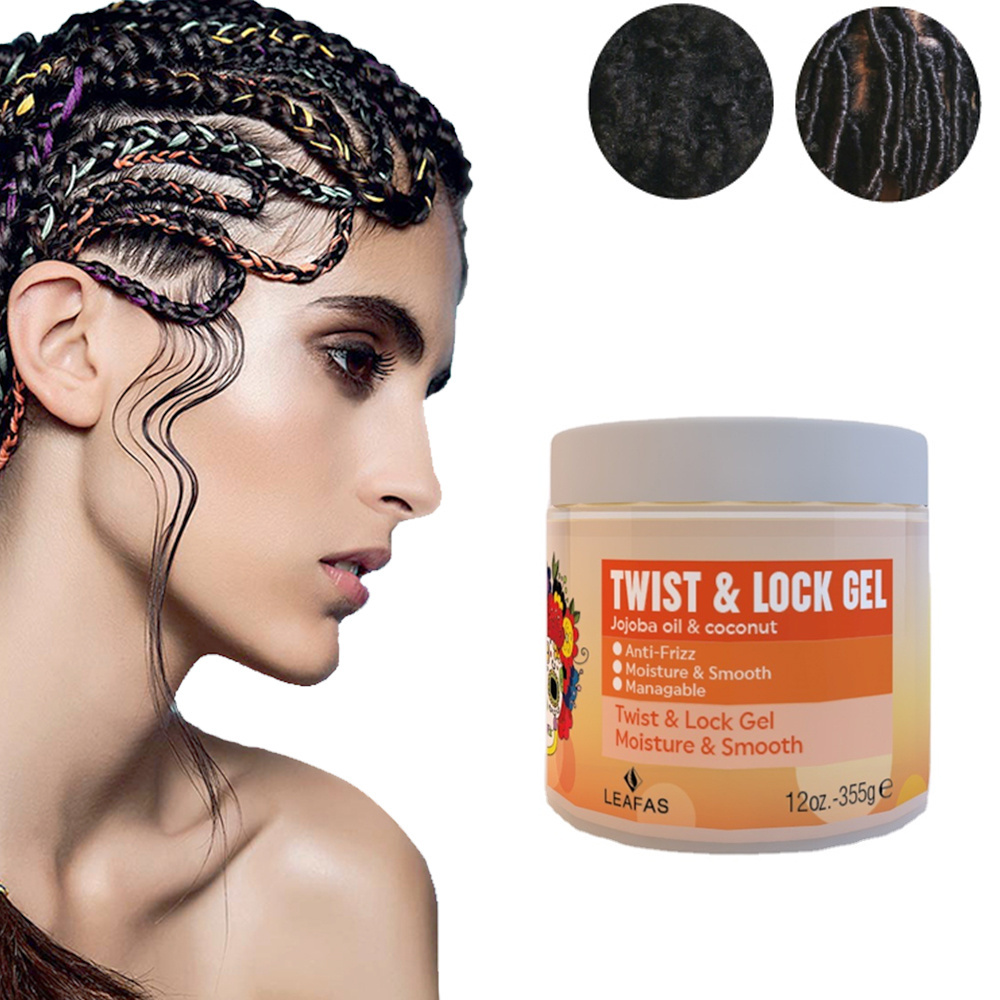 OEM Hair Braiding Private Labeling Lock & Twist Gel For African Hair Care Styling Product