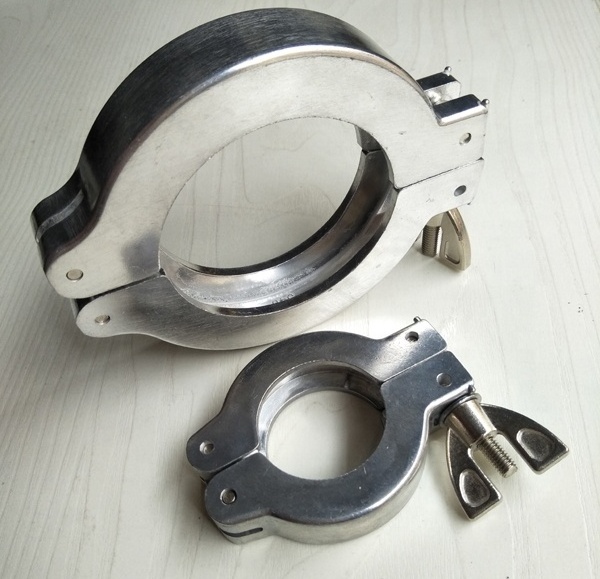 Aluminum or stainless steel KF25 NW25 NW40 quick clamp KF ISO flange clamp