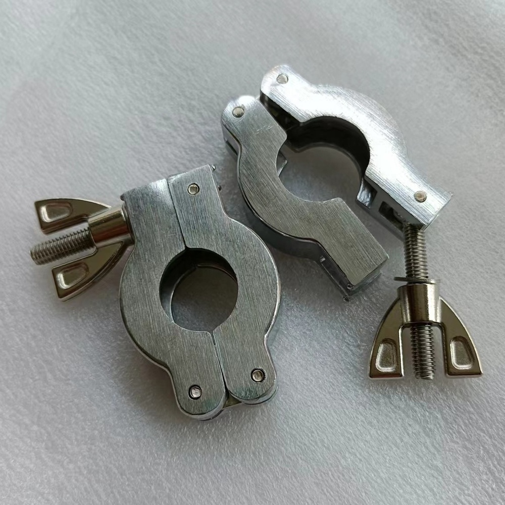 Aluminum or stainless steel KF25 NW25 NW40 quick clamp KF ISO flange clamp