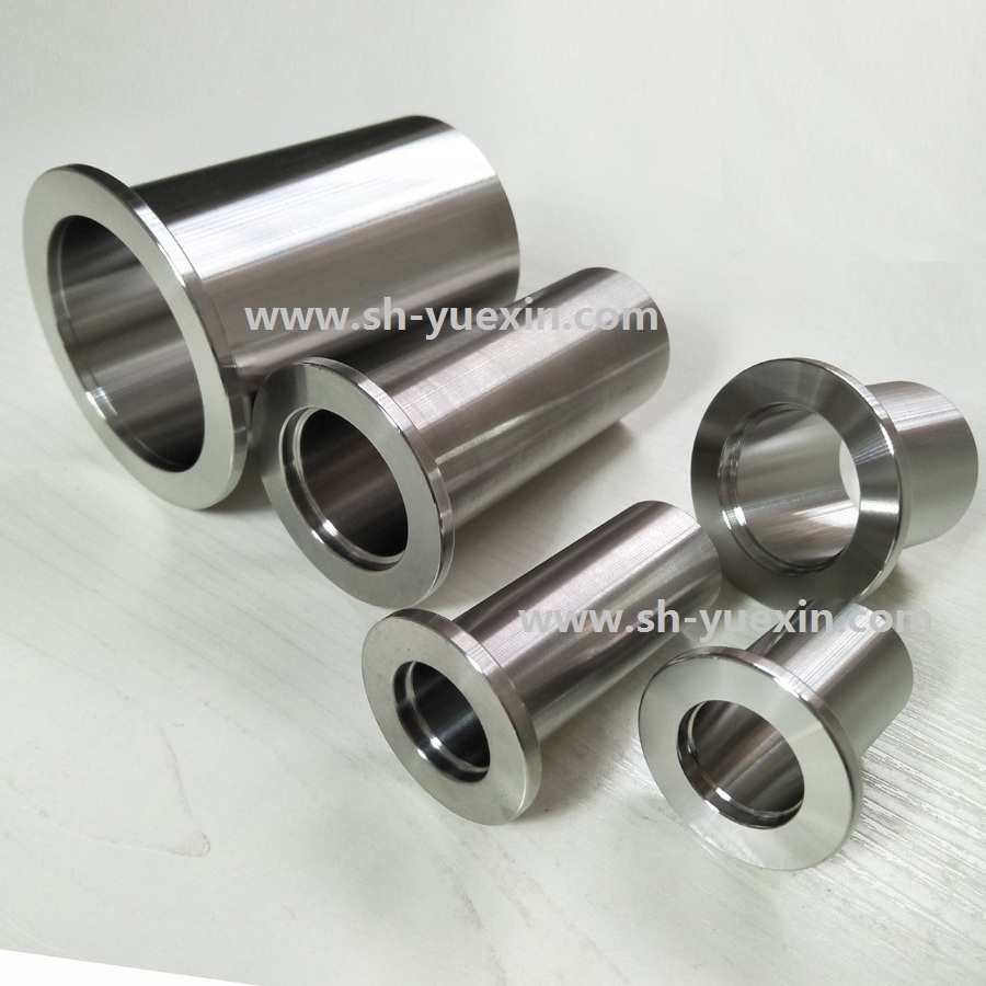 Vacuum Long short weld neck flat face ff flanges KF16 L70mm CF ISO Half Nipple