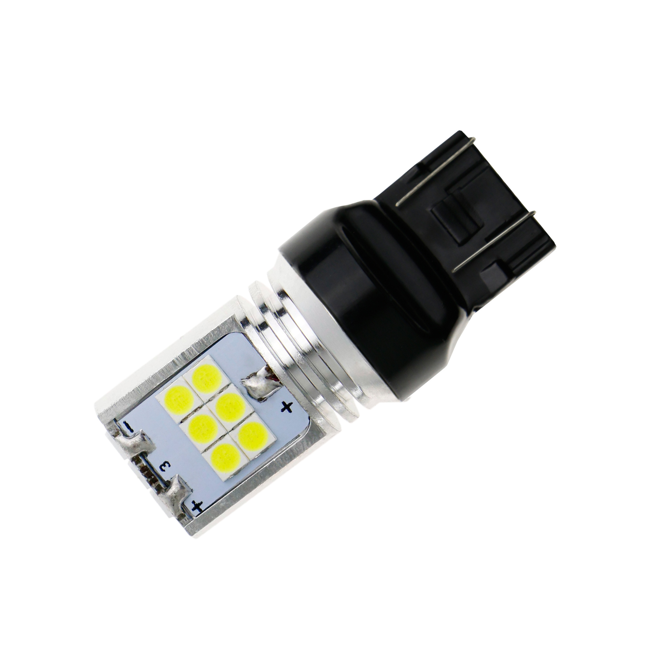 Strobe Flash T20 LED P21/5W BAY15D 1157 3157 ba15s 7443 3030 15SMD Car brake Bulb