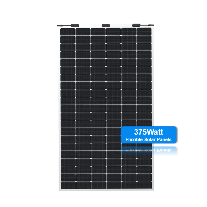 High Efficiency Portable Flexible Solar panel 370w 375w 380w Solar Module Panels For RV Boat Roof