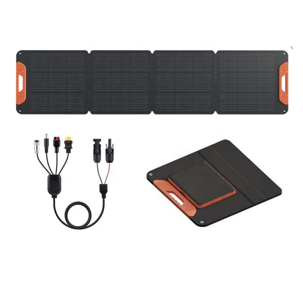 Waterproof ETFE portable foldable solar panel kit 100w 120w 160w 200w 240w 300w 400w charger for outdoor camping