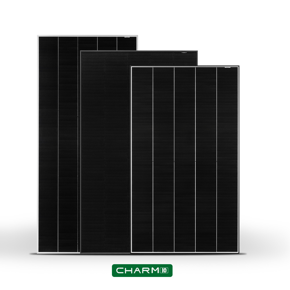 Solar Roof Shingled Solar Plates Black Pv Solar 420w 425w 430w 435w 440 Watt New Overlapping Solar Panels 100w For Prefab House