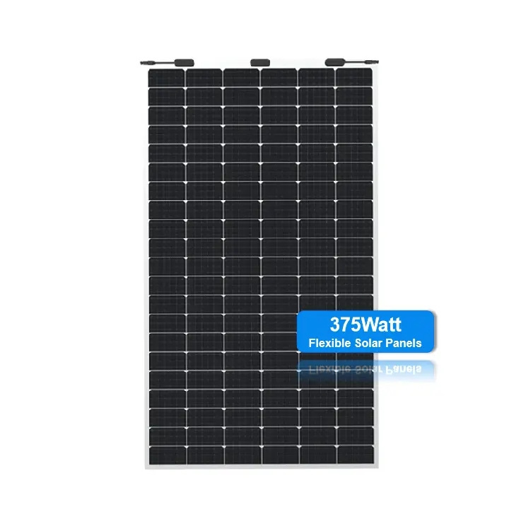 High Efficiency Custom Solar Panel 100 Watt ETFE 12V 30W 50W 100w 120W 150W 200W Semi Flexible Solar Panel for home use