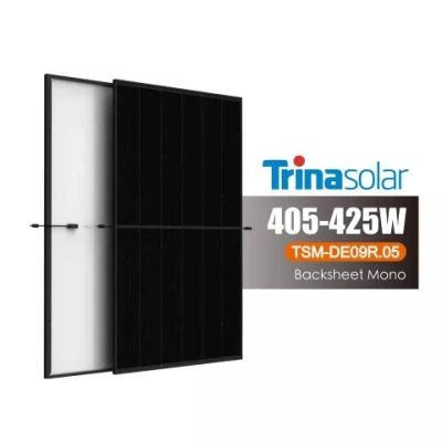 EU Stock Trina JA Longi Vertex S 400w 425W 500 watt Pv Mono Full All Black Home Use Solar Panels For Solar Power System Home