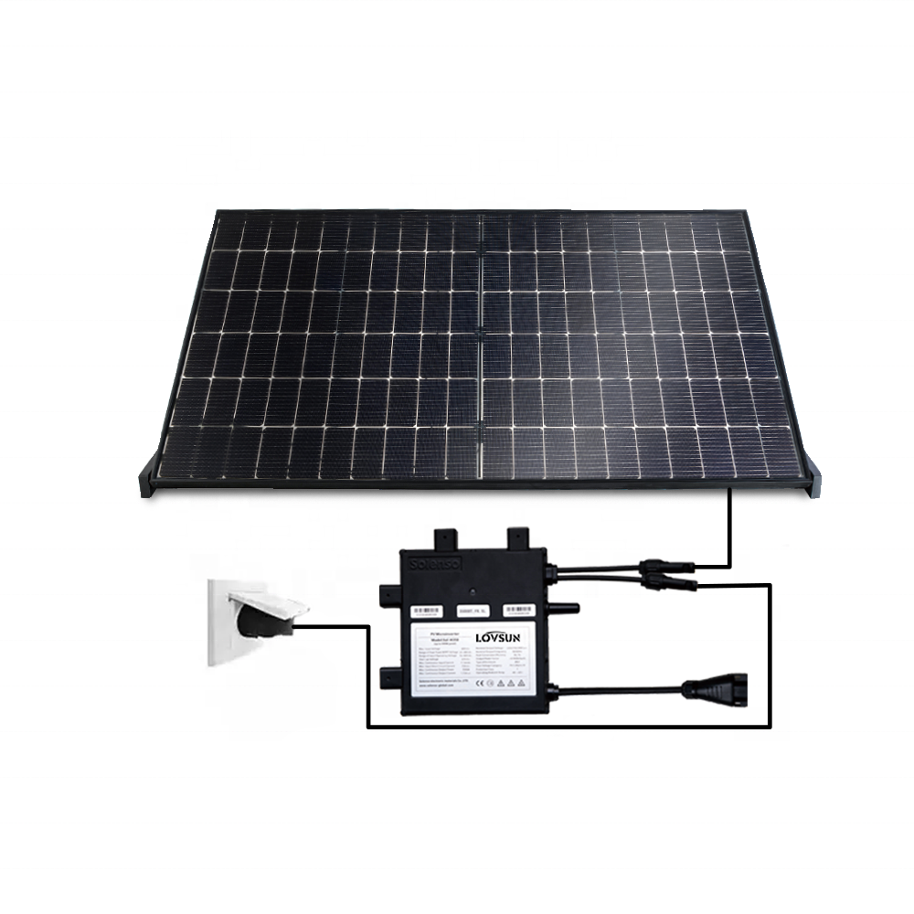 Complete Set Balcony Power Plant PV Solar System Plug and Play Solar System 400w 600w 800w Grid Tie System