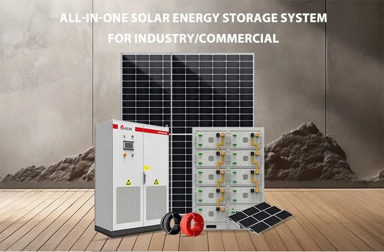 ATESS ESS Commercial Solar Battery Power Inverter Storage PV Kit 100kw 1MW Generator Hybrid Grid Solar Energy System