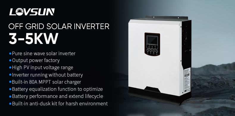 Low Frequency Hybrid Solar Inverter 48V 5Kw 8Kw 10Kw Pure Sine Wave 48 ...