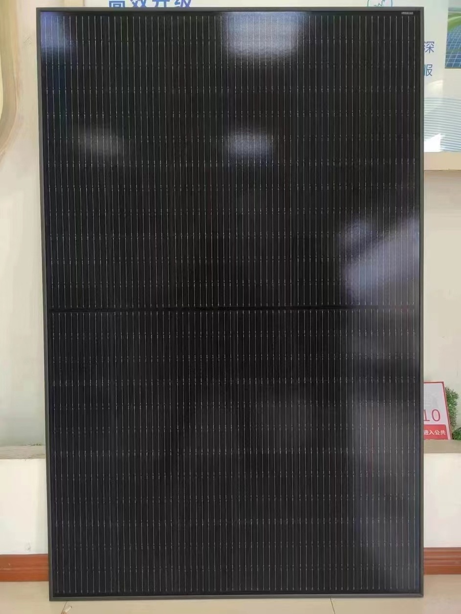 EU Stock Trina JA Longi Vertex S 400w 425W 500 watt Pv Mono Full All Black Home Use Solar Panels For Solar Power System Home