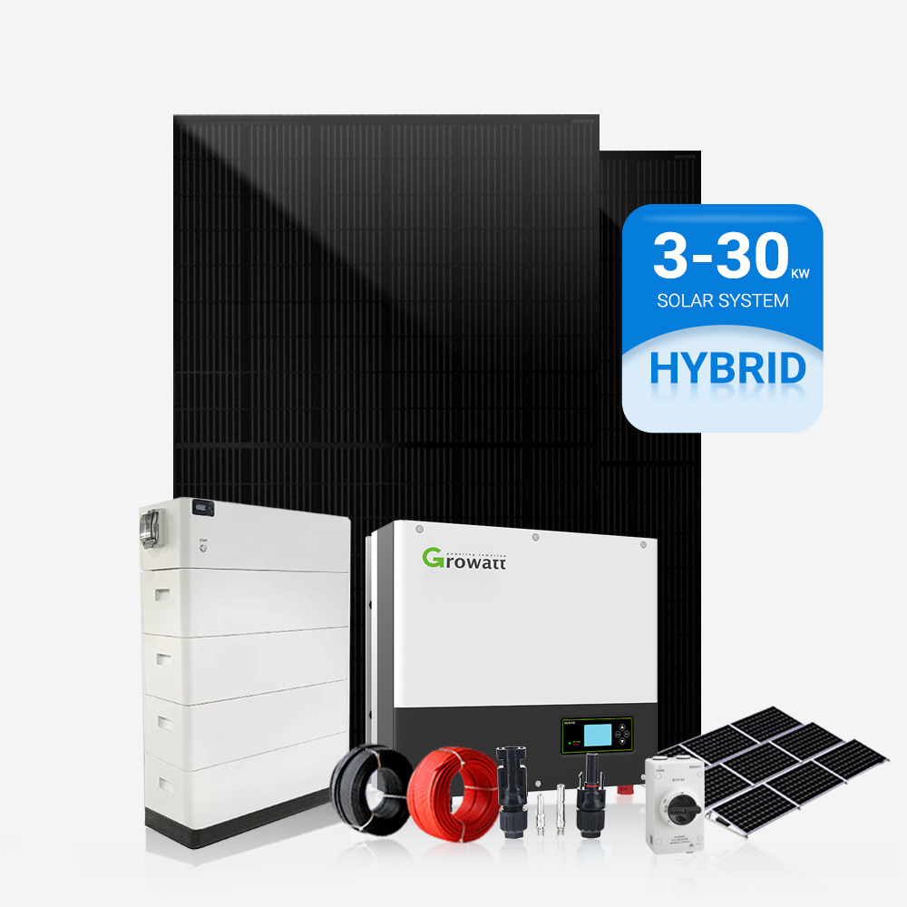 Complete Panels Kits Solar Energy Power System 10 kw 5kw 20kw solar power system for home off grid hybrid solar system kit