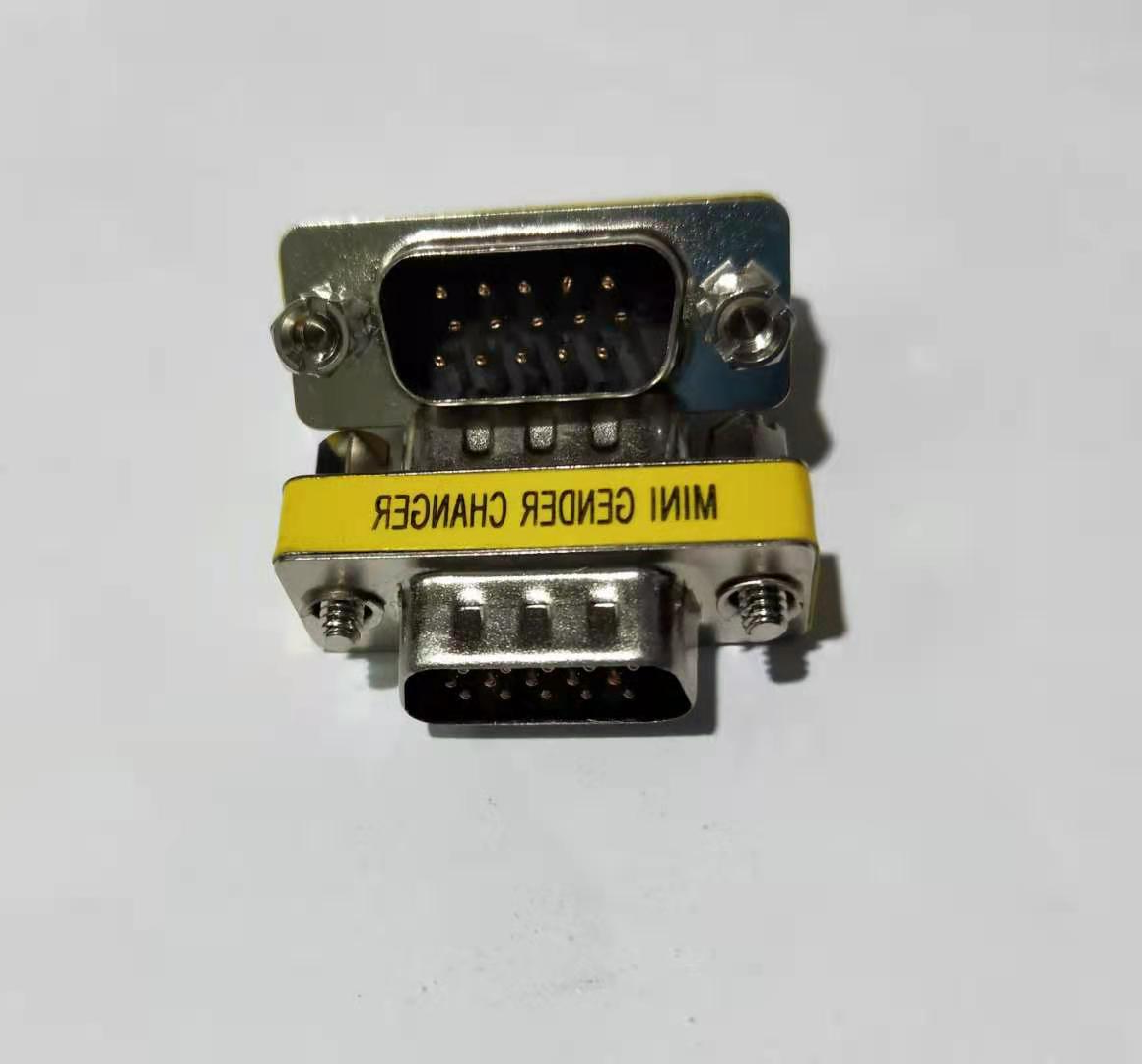 DB9 adapter mini gender changer rs232 adapter male to female male to male female to female connector VGA15M 9F DB