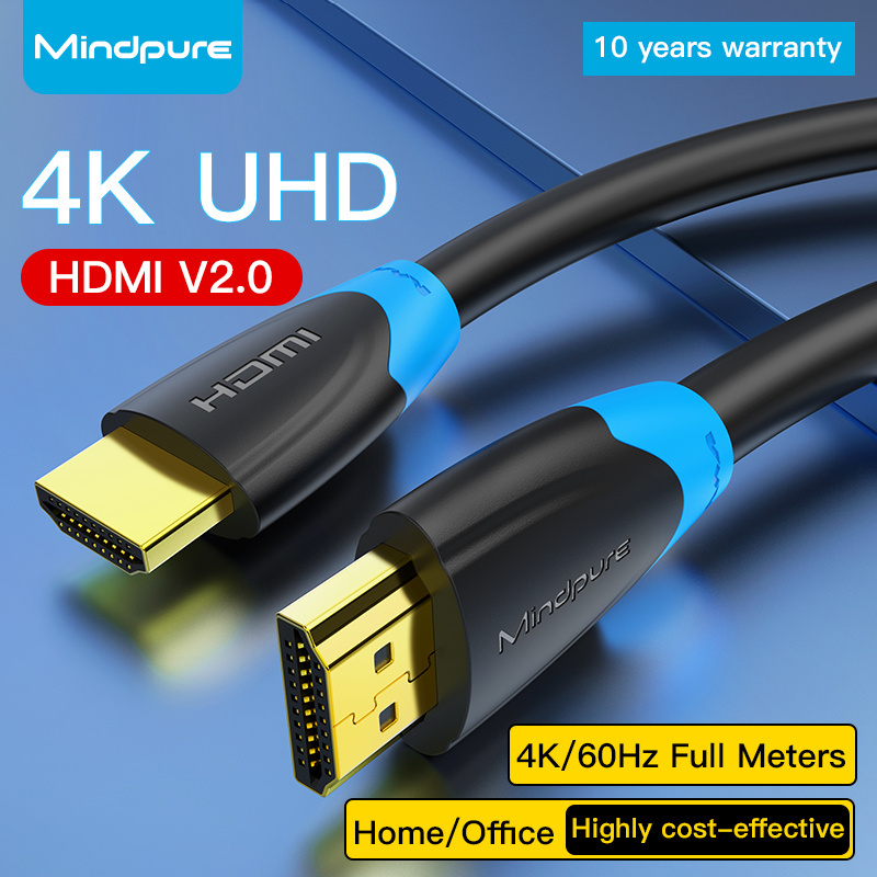 Mindpure Selling hd video 1080p 3d 4k game ps4 1m 2m 3m 5m mini HDMI to HDMI cable for camera canon sony nikon game ps4