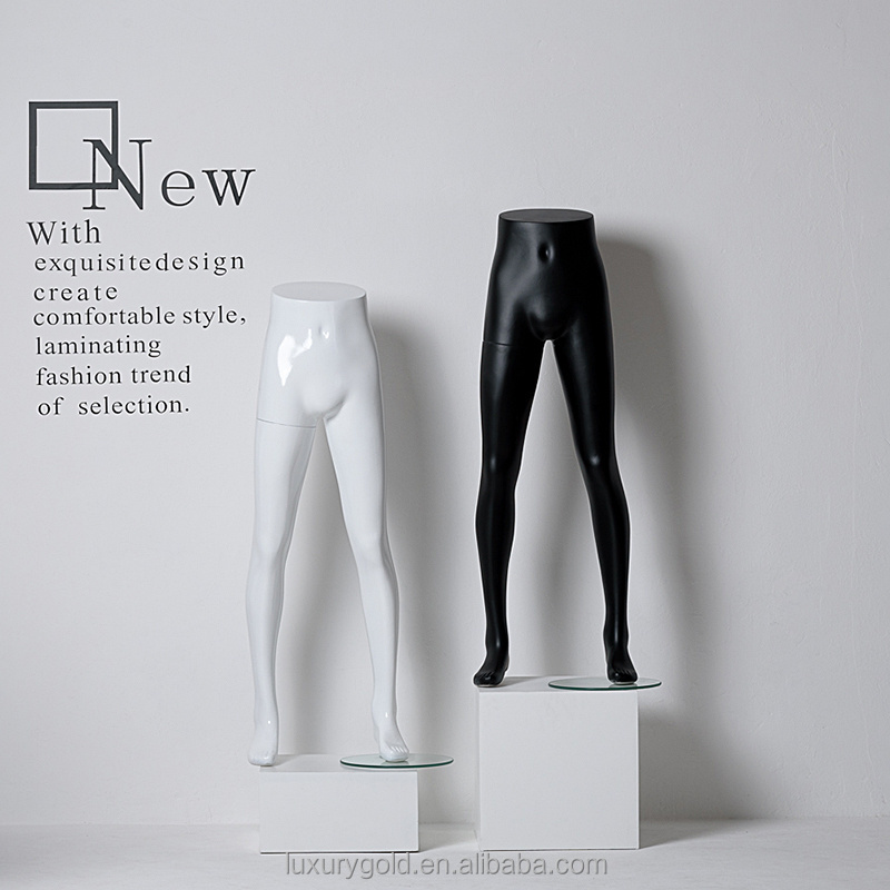 High quality female leg mannequin display for pregnant torso woman pants mannequin on sale