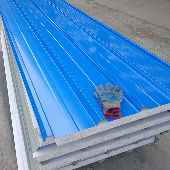 Good quality insulating eps sandwich panels price for roof and wall waterproof panels