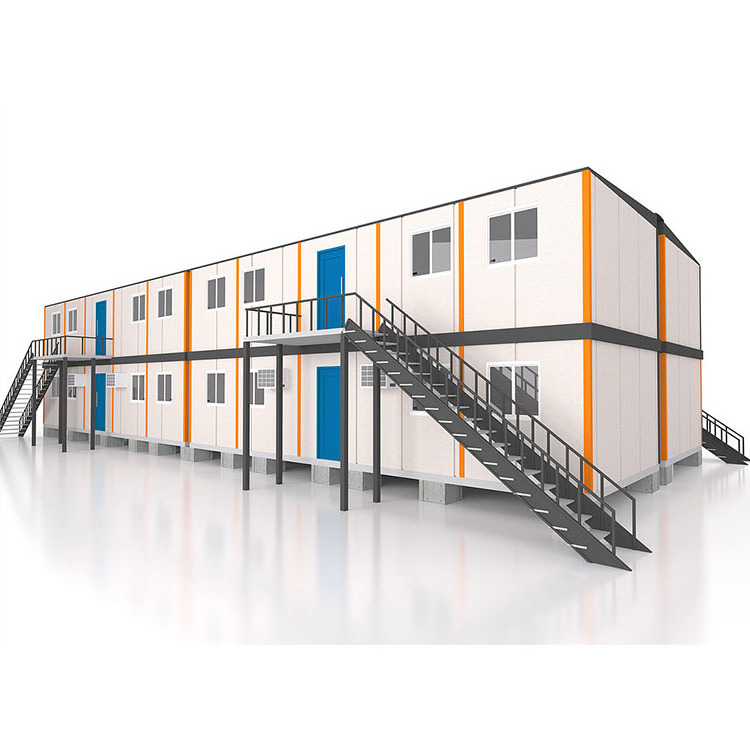 Easily Installing container house 40 home 4 bedroom frames