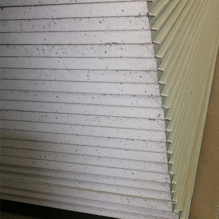 25mm thick roof and wall sandwich panel/ styrofoam eps sandwich panel