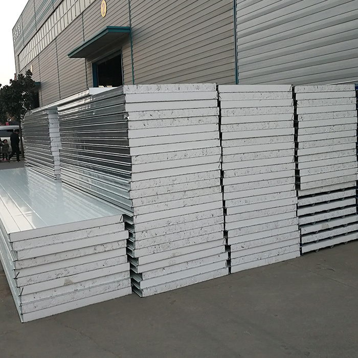 cheapest prefab houses polyurethane wall and roof eps sandwich panels