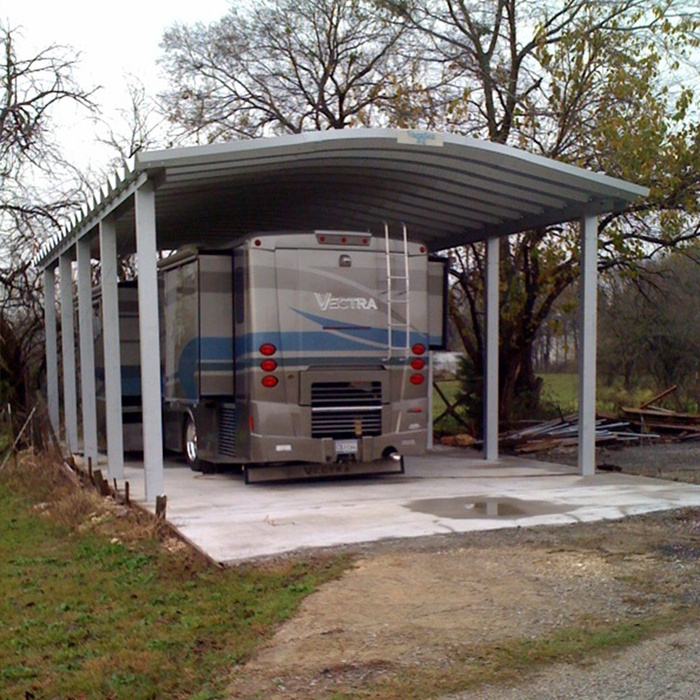 Prefabricated steel car parking shed garage movable