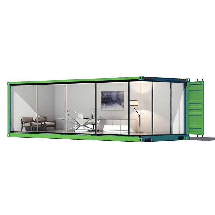 Easily Installing container house 40 home 4 bedroom frames