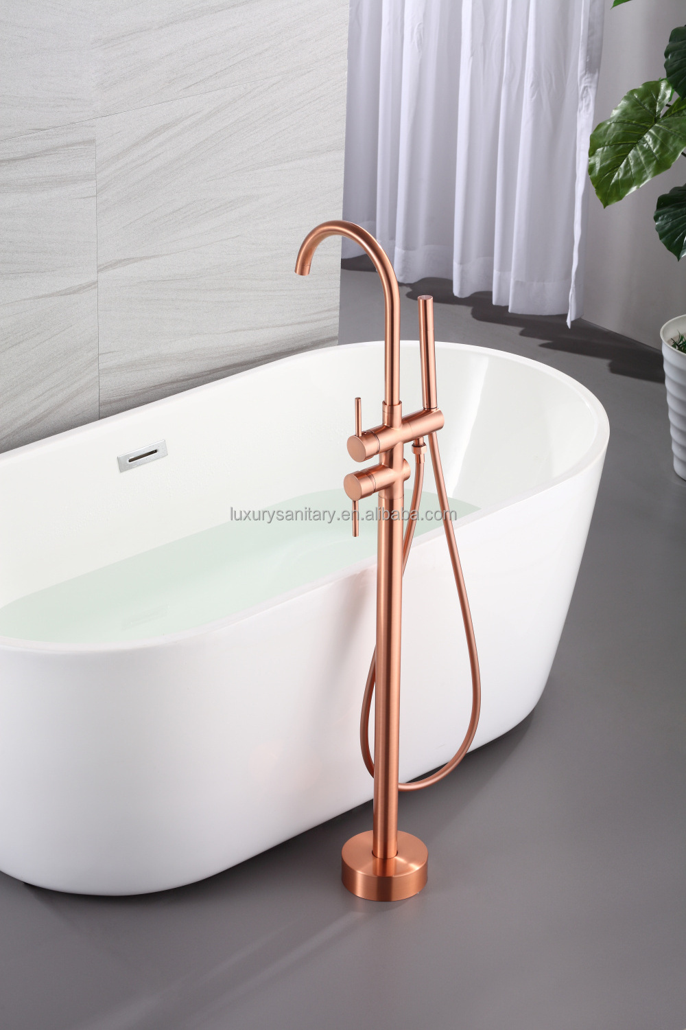 Luxury fashion new style copper antique Bathtub Faucet tap Freestanding bathtub Tub faucet