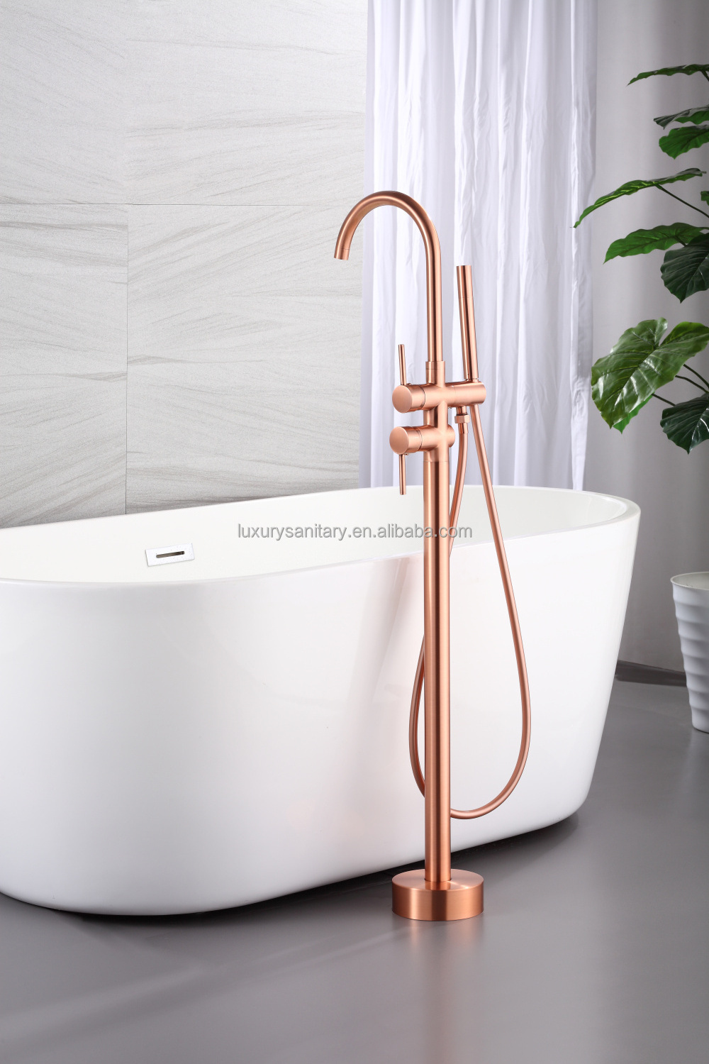 Luxury fashion new style copper antique Bathtub Faucet tap Freestanding bathtub Tub faucet