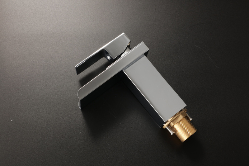 high quality white color copper material bathroom waterfall faucet