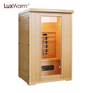 Portable near far infrared sauna finnish mini sauna for half body