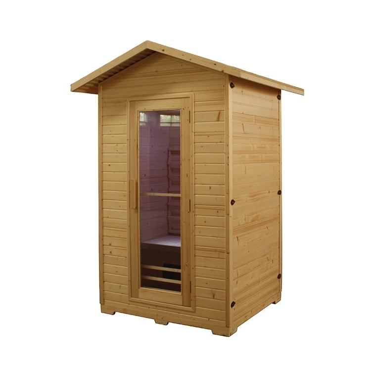 Popular outdoor portable infrared sauna bath wooden room