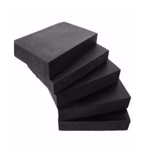 Nbr heat insulation acoustic rubber material foam pipe rubber sheet rolls