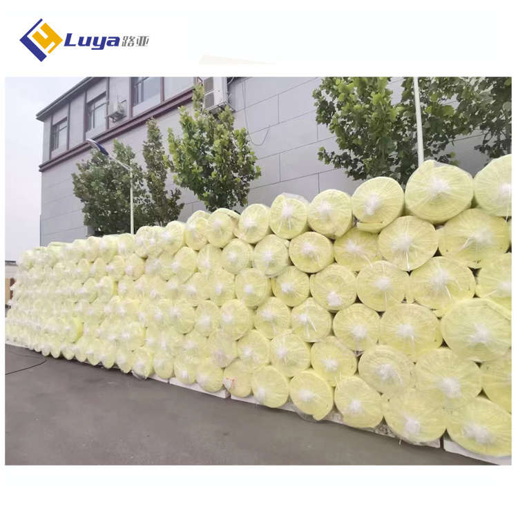 high density 50mm fiberglass insulation blanket glasswool roll fiber glass wool