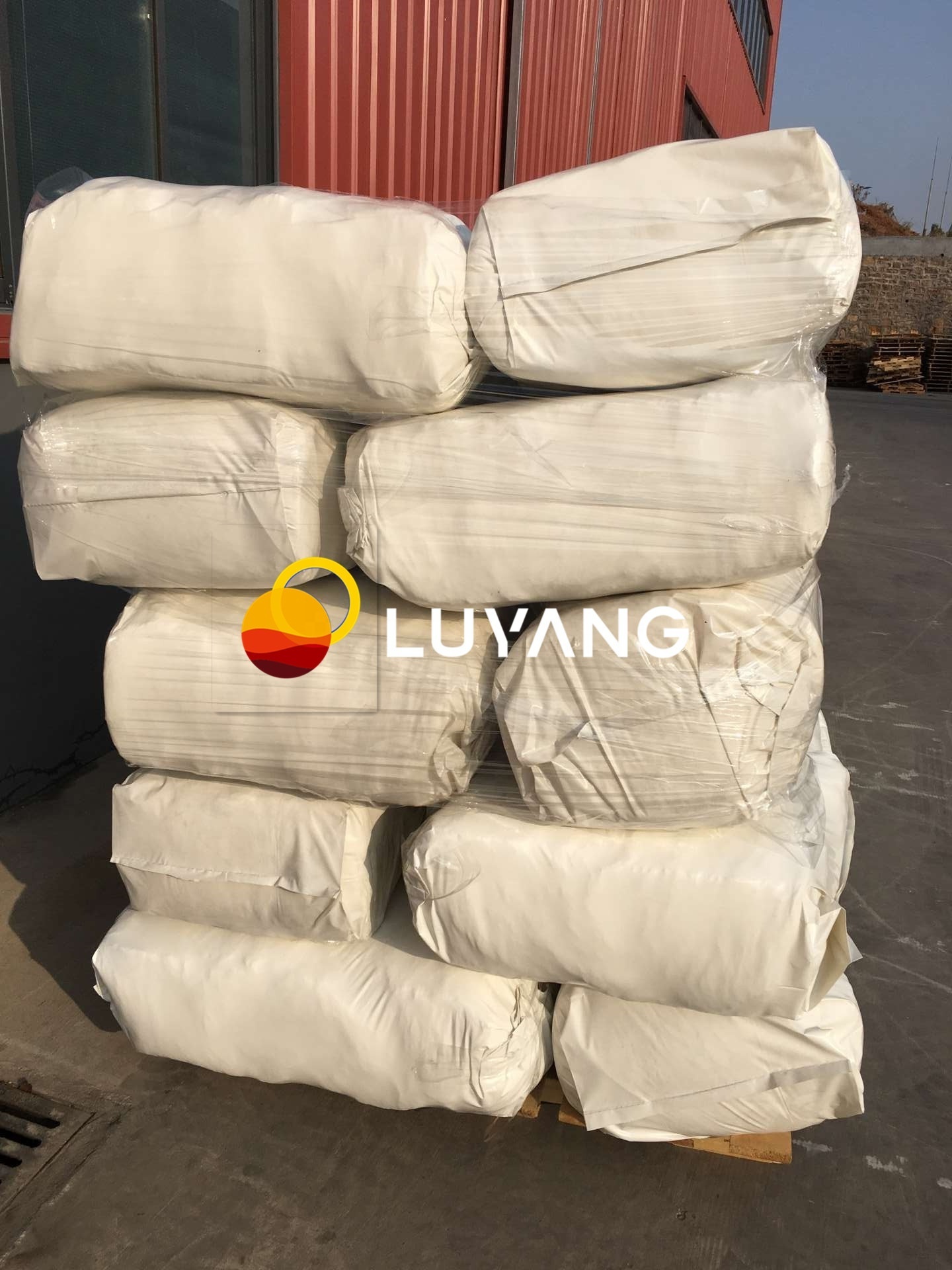 LUYANGWOOL 1260 chopped ceramic fiber spun bulk