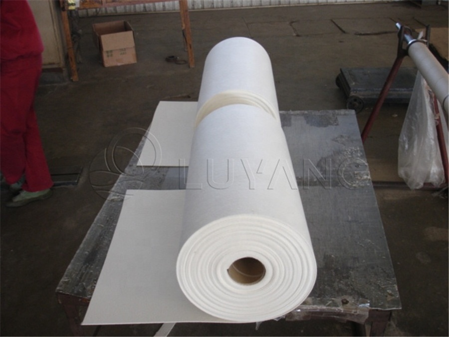 LUYANGWOOL Refractory Bio Soluble Ceramic Fiber Paper and Gasket Insulation Ceramic Wool Aluminum Silicate Fiber Heat Insulation