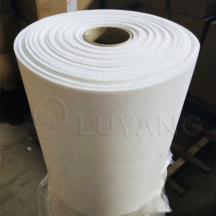 LUYANGWOOL Refractory Bio Soluble Ceramic Fiber Paper and Gasket Insulation Ceramic Wool Aluminum Silicate Fiber Heat Insulation