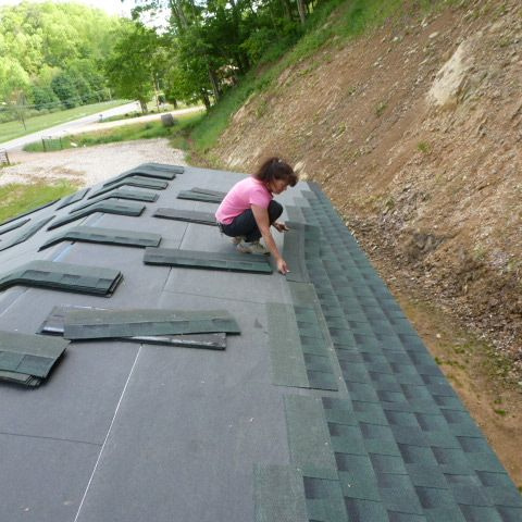 laminated fiberglass asphalt dimensional roofing shingle