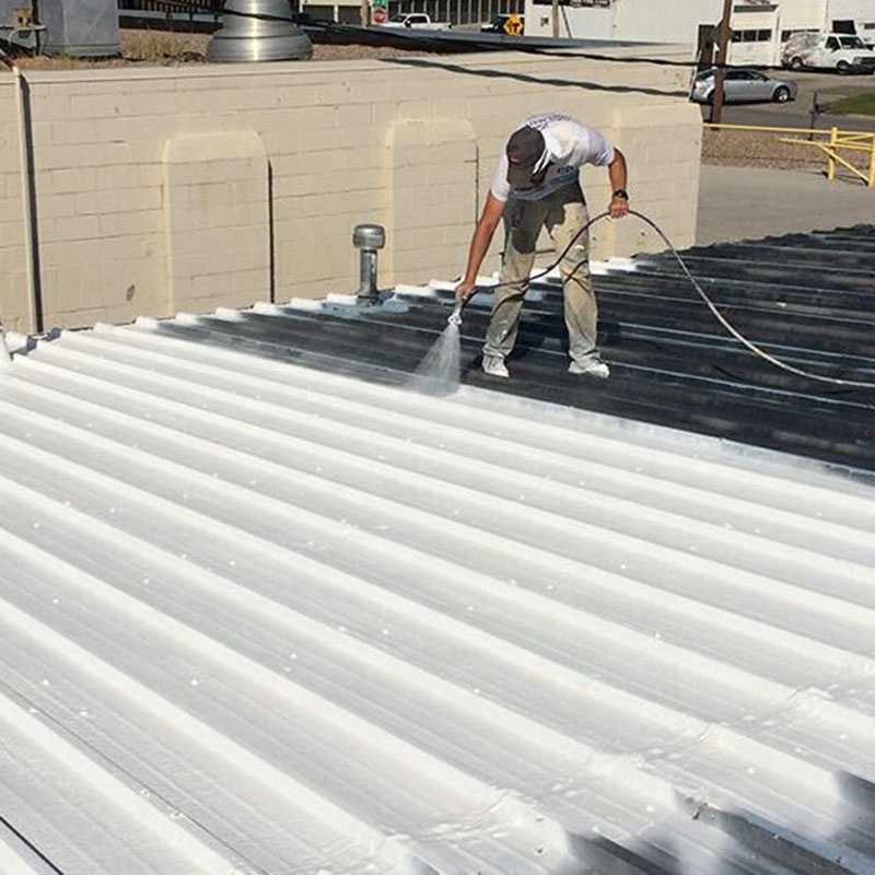 spray polyurethane floor waterproofing coating for roof and wood