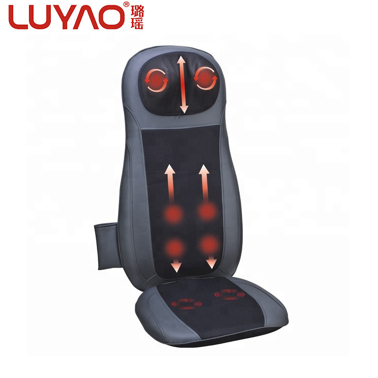 electric back and neck shiatsu massager cushion vibrating whole full body car seat massage chair