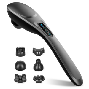 LCD display chiropractic percussion massager handheld deep tissue massager