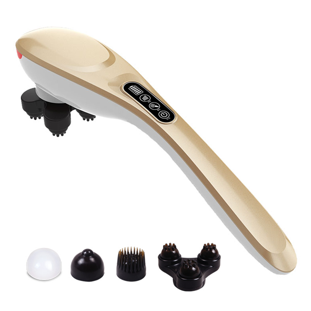 6 massage modes wireless handheld percussion massager body hammer massage with heat