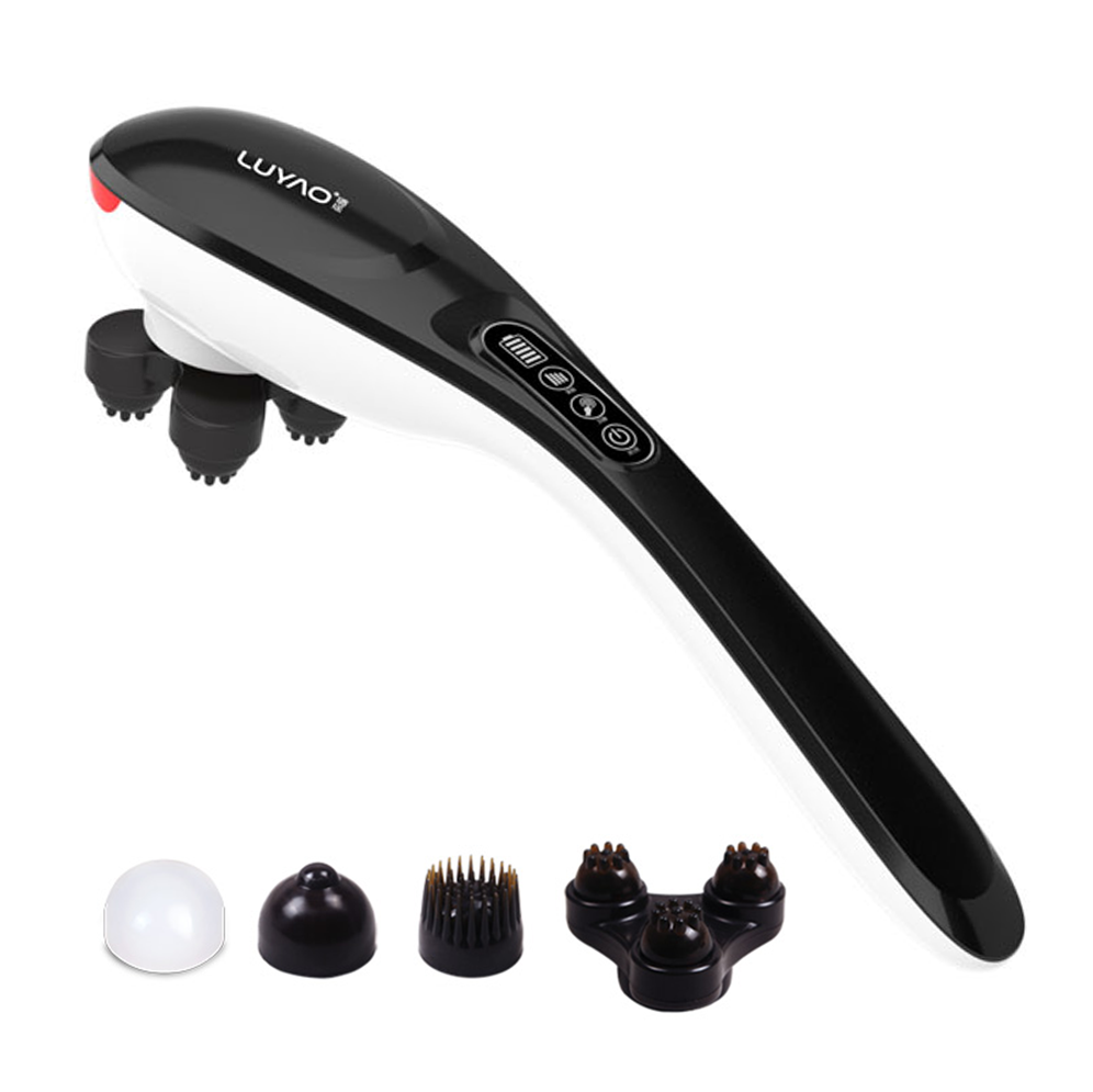 6 massage modes wireless handheld percussion massager body hammer massage with heat