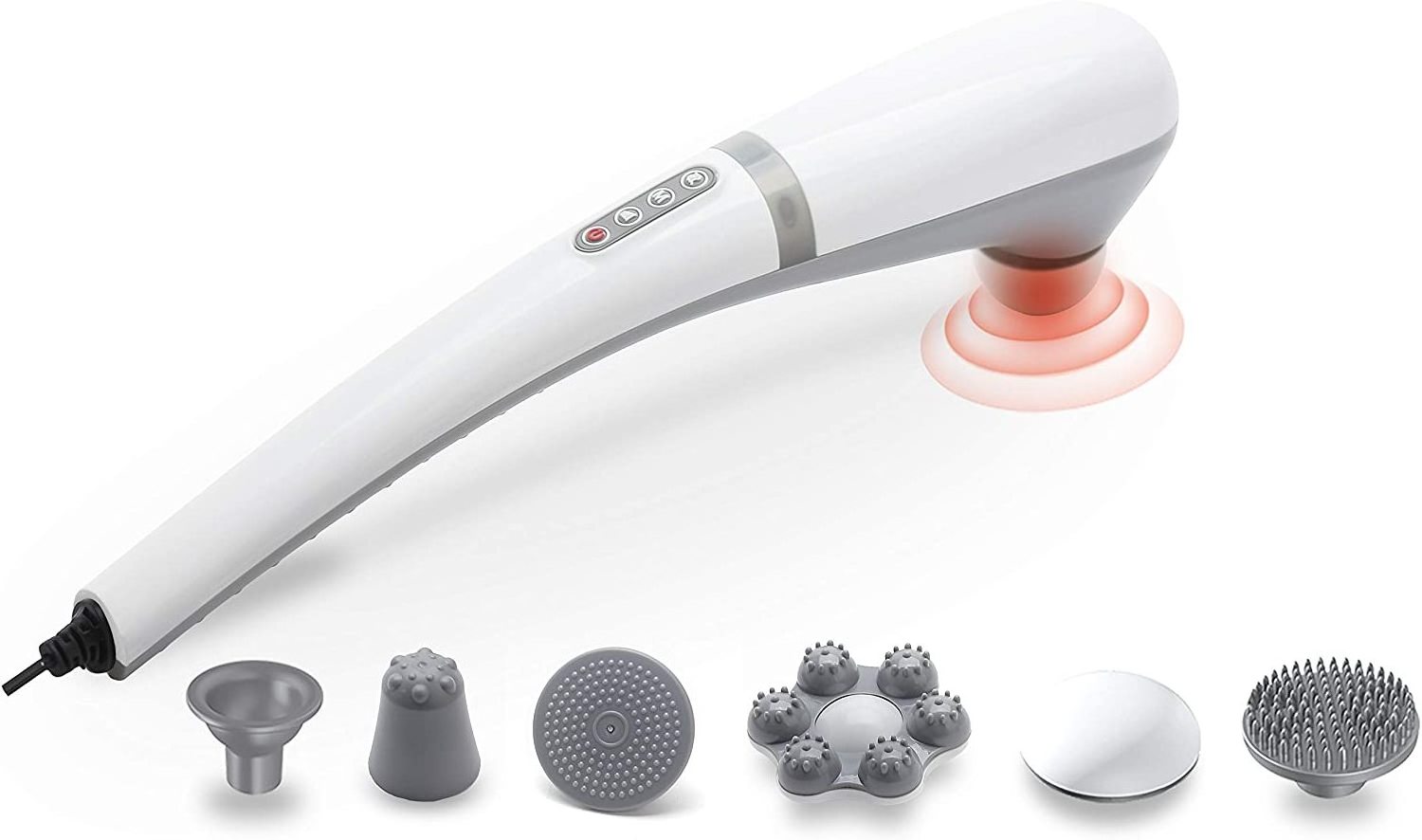 Luyao Factory handheld portable electric deep tissue percussion massager Infrared Handheld Massager