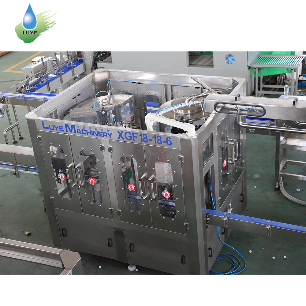 2022 Hot Sale Automatic 3 in 1 Liquid Water Filling bottling Capping Machine Factory Price Water Plant Business