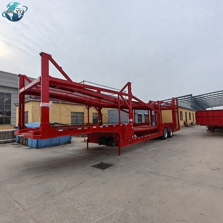 LUYI 2 axle 6seats 8seats off-road motor carrier car transport trailer