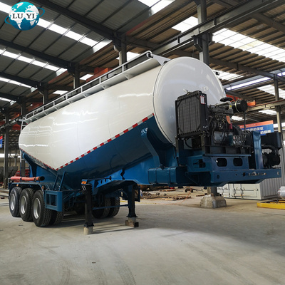 Brand New  3 axle 40ton 50ton V type Bulk Cement Tank  Fly Ash Cement Bulker Silo Tanker Pneumatic Semi Truck Trailer for sale